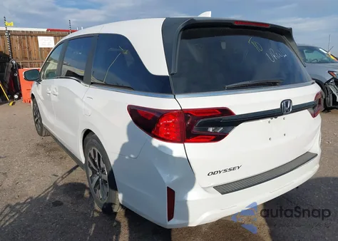 2025 Honda Odyssey Ex-L из США, поврежденный, VIN 5FNRL6H63SB077136